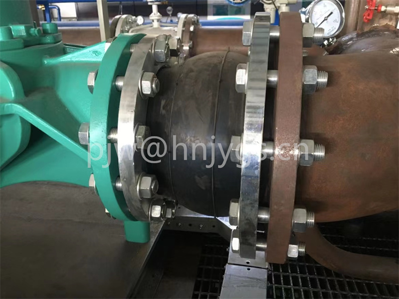 Rubber Soft Connection for Xi'an Sewage Treatment Plant