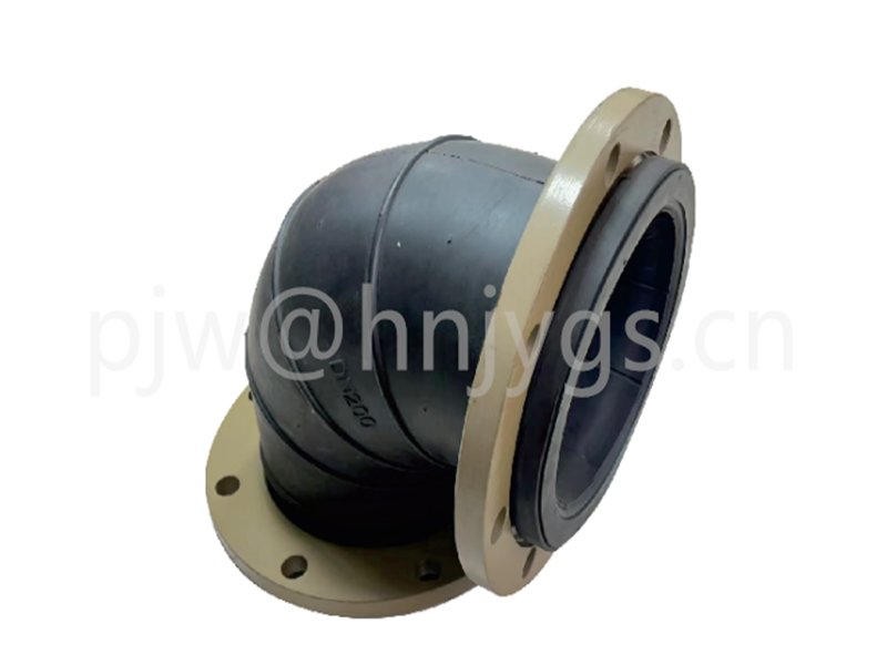 90° elbow rubber expansion joint