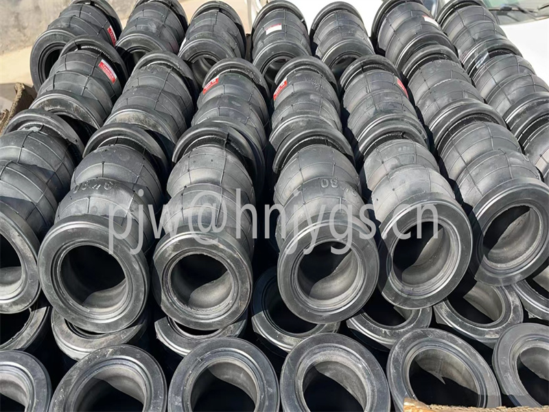 molded dual arch rubber expansion joints
